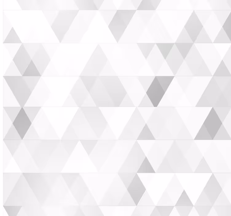Geometriniai pilkų trikampių trikampio tapetai - „Tenstickers“