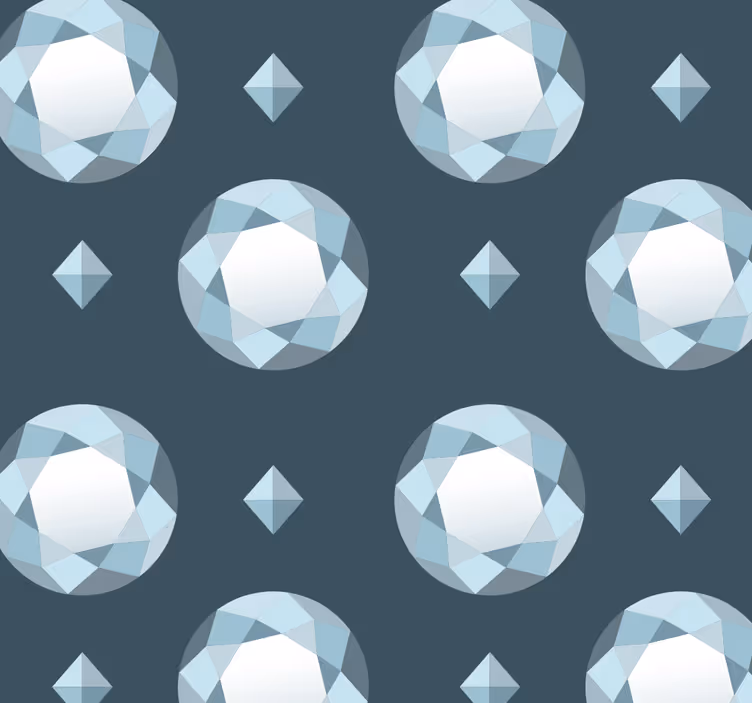 Geometrinis rutulio raštas taškų tapetai - „Tenstickers“