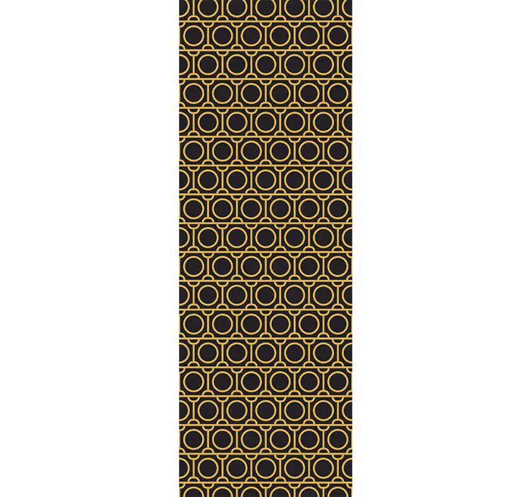 Geometriniai žiedai geometrinis raštų tapetas - „Tenstickers“