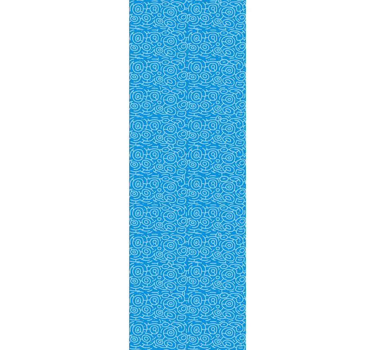 Spiralinis geometrinis raštas geometrinis raštų tapetas - „Tenstickers“