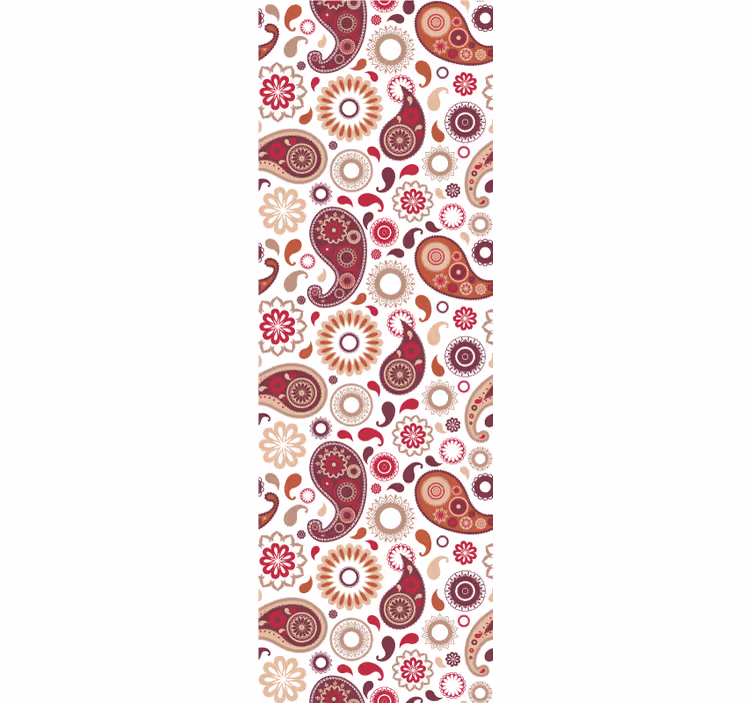 Paisley motyvas ornamentinės tapetos - „Tenstickers“