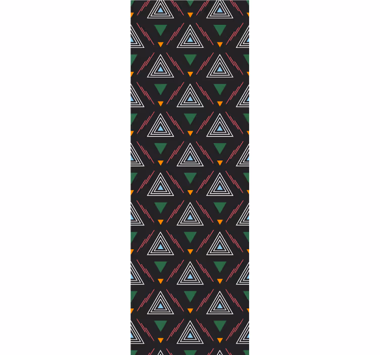 Genčių boho trikampiai tapetai - „Tenstickers“