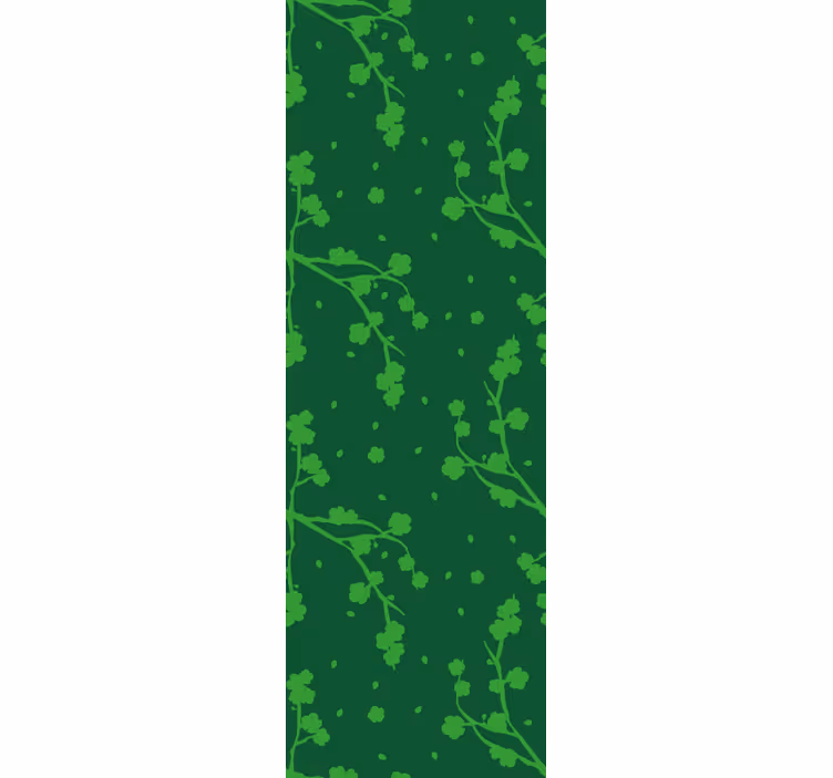 Botaniniai želdiniai lapų tapetas - „Tenstickers“