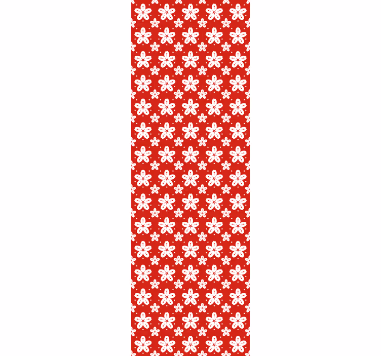 Gėlių motyvų ansamblis gėlių rašto tapetas - „Tenstickers“