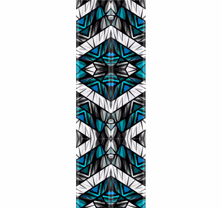 Kaleidoskopinė simetrija geometrinis raštų tapetas - „Tenstickers“