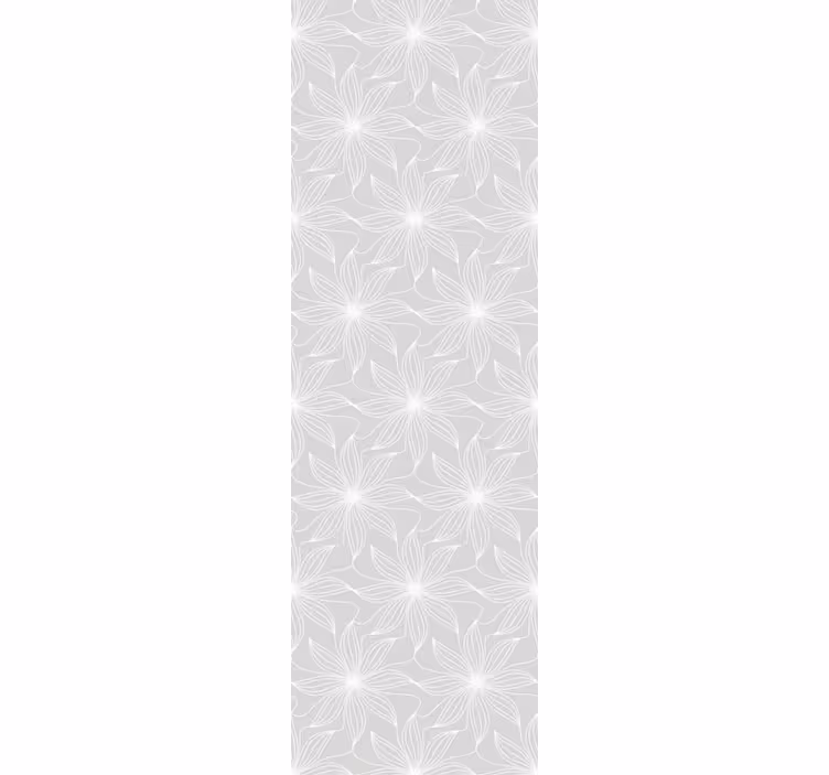 Elegantiški didelių gėlių tapetai - „Tenstickers“