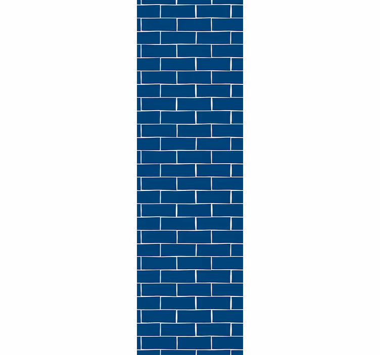 Mėlynos plytos plytų tapetai - „Tenstickers“
