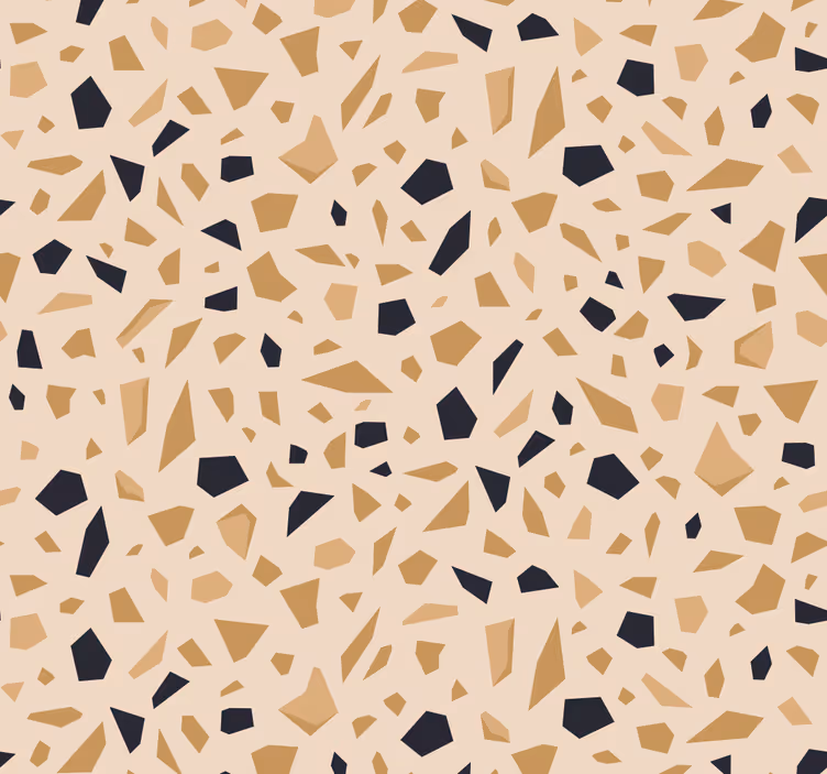 Teraco raštas geometrinis raštų tapetas - „Tenstickers“