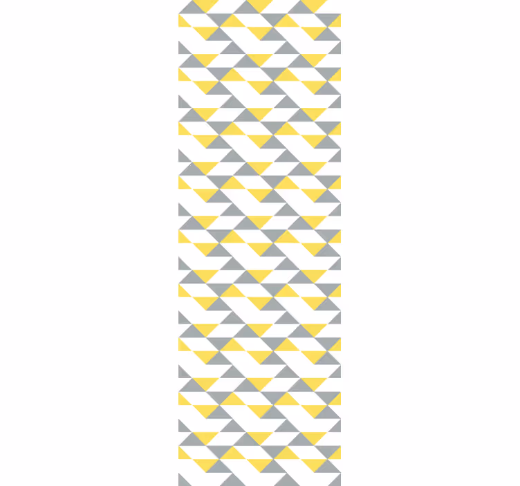 Geometrinis trikampis geometrinis raštų tapetas - „Tenstickers“