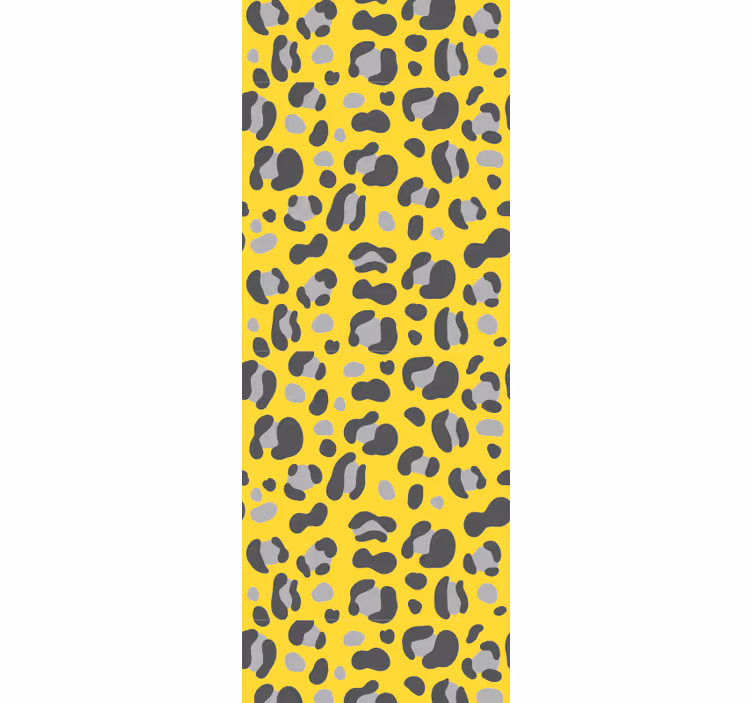 Pantone leopardo rašto gyvūnų tapetai - „Tenstickers“