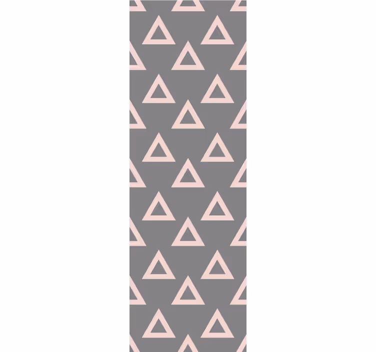 Trikampių motyvų geometrinis raštų tapetas - „Tenstickers“