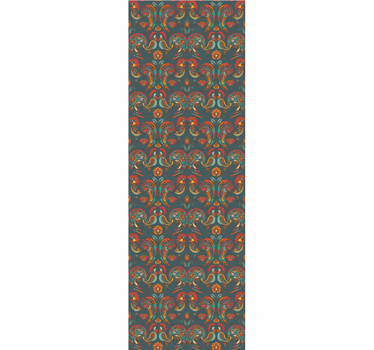 Barokinis ornamentinis raštas ornamentinės tapetos - „Tenstickers“