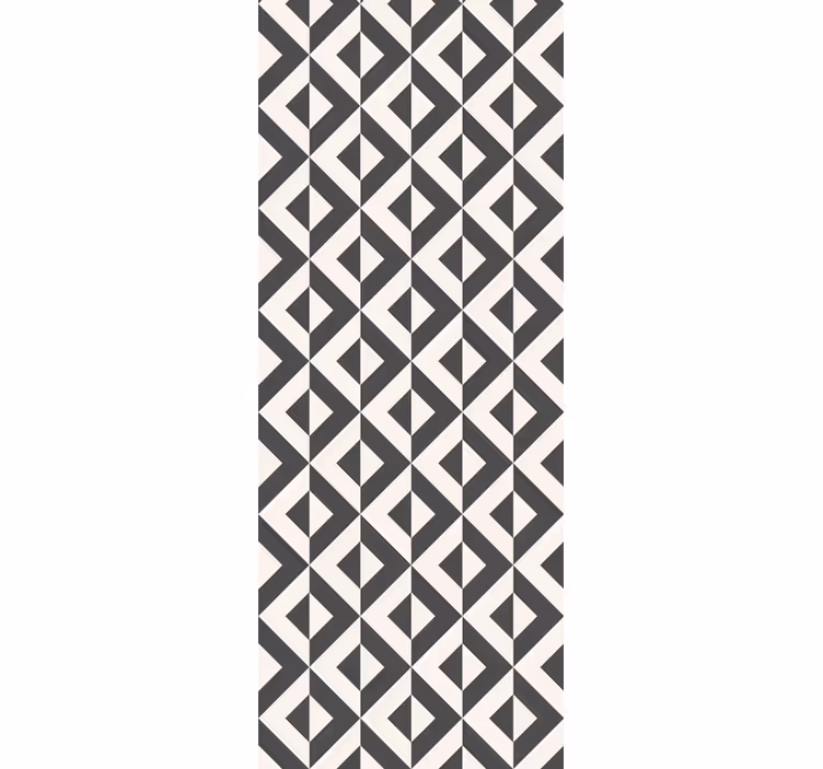 Geometrijos modelio dizainas tapetai voniai - „Tenstickers“