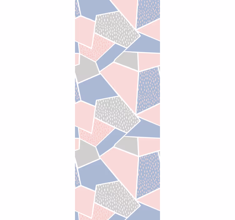 Geometrinis koliažas geometrinis raštų tapetas - „Tenstickers“