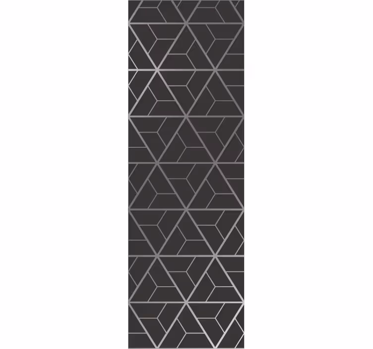 Geometrinis kubizmas geometrinis raštų tapetas - „Tenstickers“