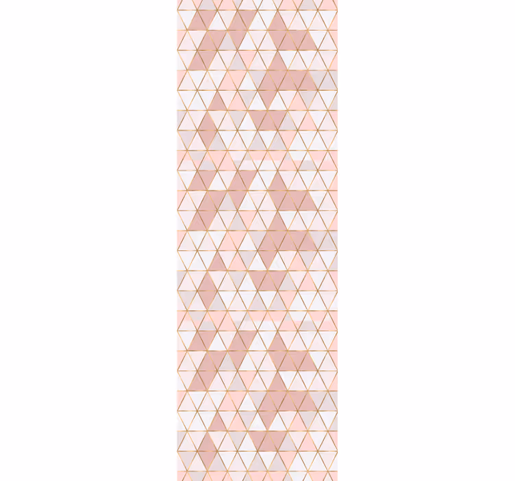 Geometrinis trikampis trikampiai tapetas - „Tenstickers“