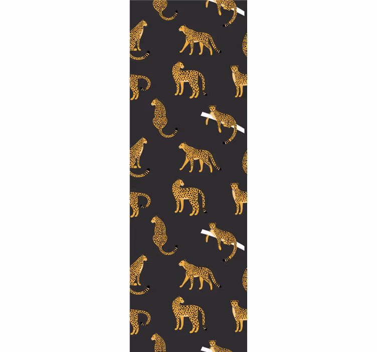 Leopardo dėmių motyvas leopardinis tapetas - „Tenstickers“