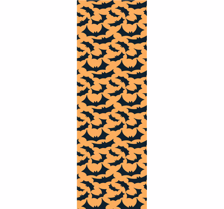Helovino šikšnosparnių modelis halloween tapetas - „Tenstickers“
