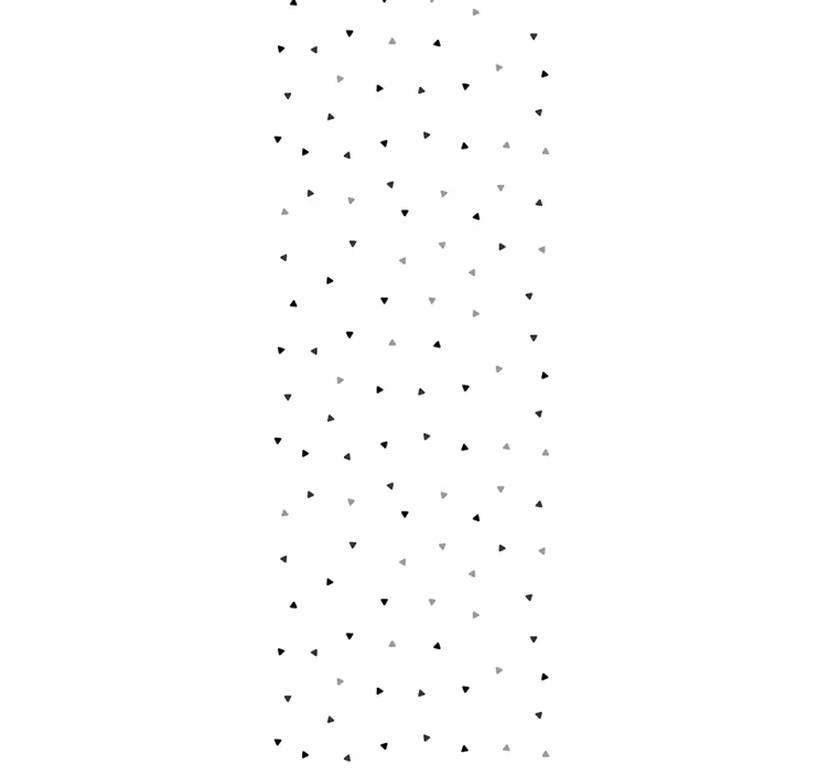 Išsibarstę trikampiai geometrinis raštų tapetas - „Tenstickers“