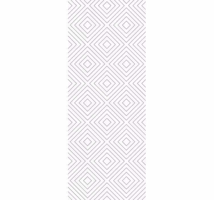 Geometrinė deimanto forma geometrinis raštų tapetas - „Tenstickers“