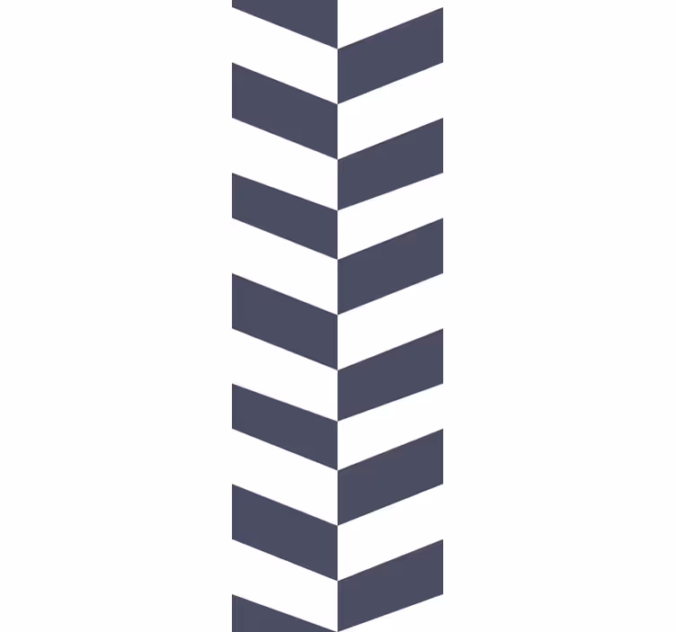 ševroninės strėlės formos geometrinis raštų tapetas - „Tenstickers“