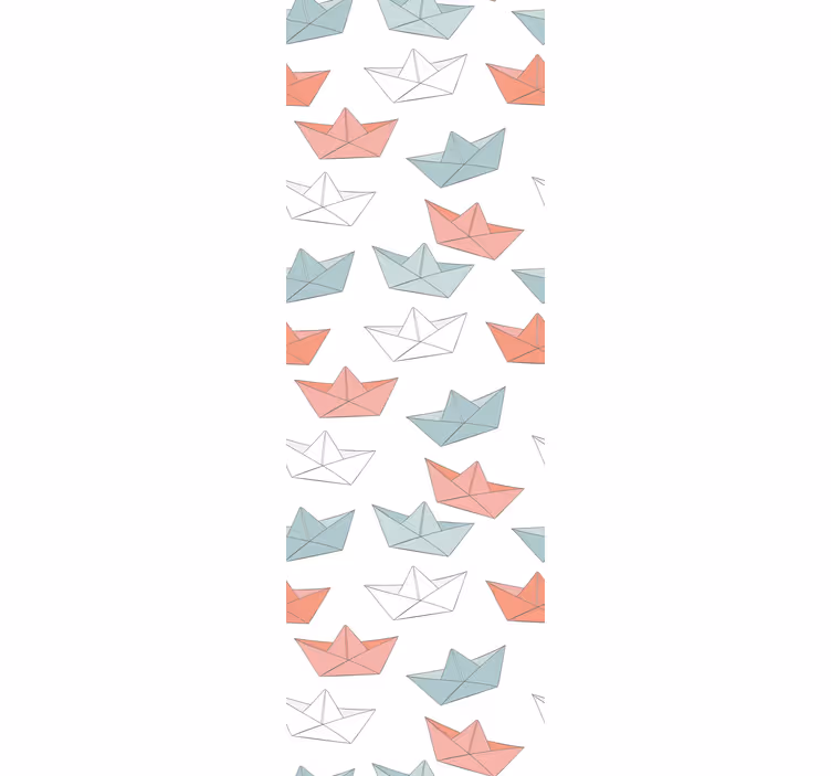 Origami valties modelis vaikiški tapetai - „Tenstickers“