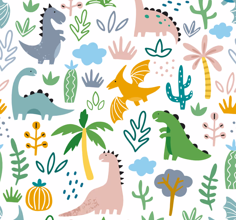 Scandinavian jurassic pattern - Skandinavijos juridinis modelis d - „Tenstickers“