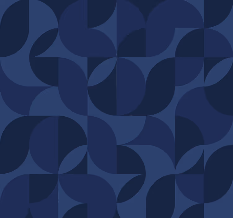 Retro geometrinis nespalvoti tapetas - „Tenstickers“