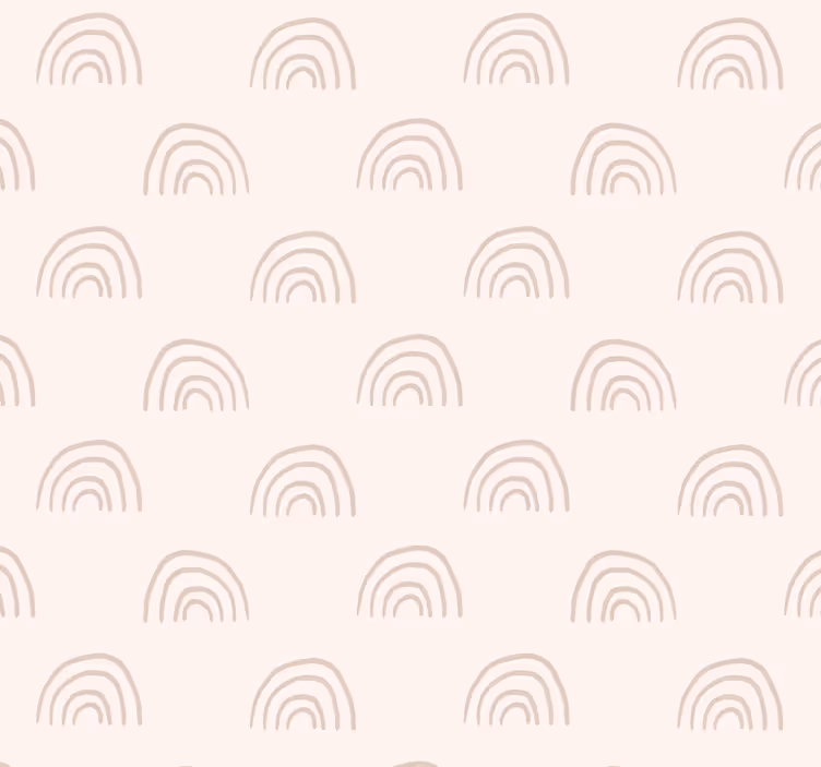 Minimalistinė vaivorykštė tapetai vaiku kambariui - „Tenstickers“