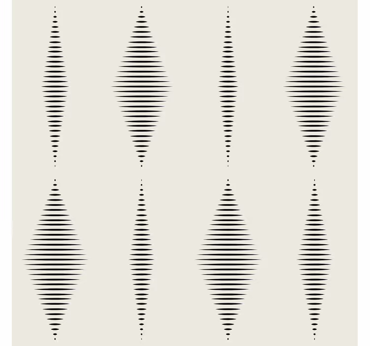 Rabaul ikat geometriniai tapetai - „Tenstickers“