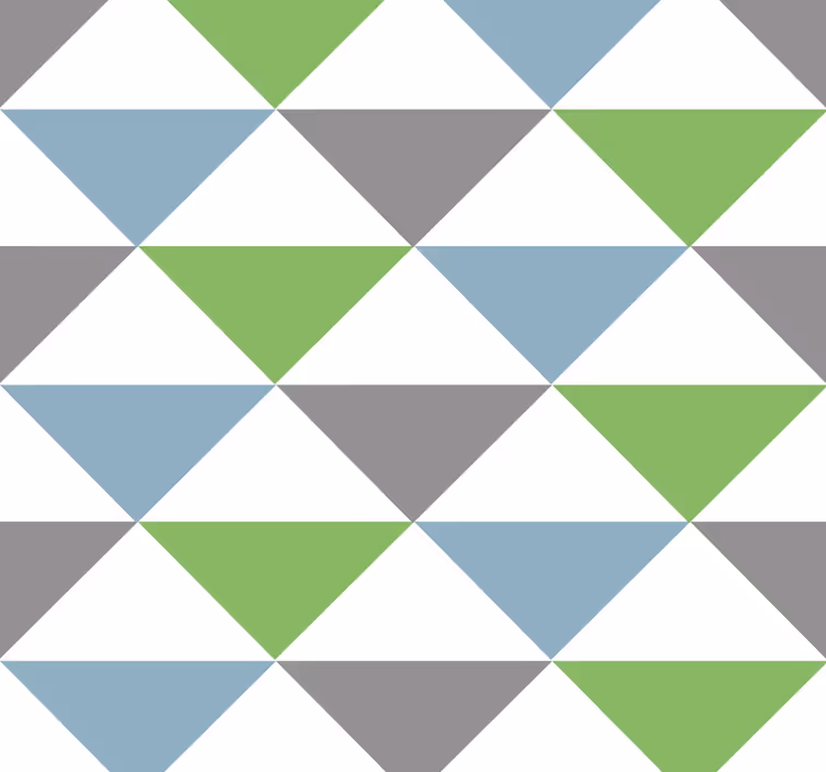 Spalvingi pasteliniai trikampiai ofiso tapetas - „Tenstickers“