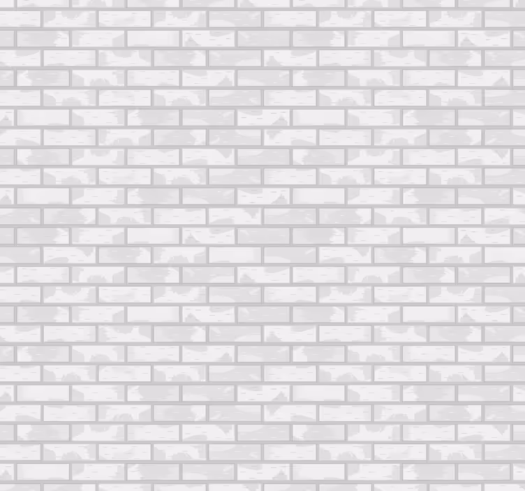 Minimalistinė plyta mūro tekstūros tapetas - „Tenstickers“