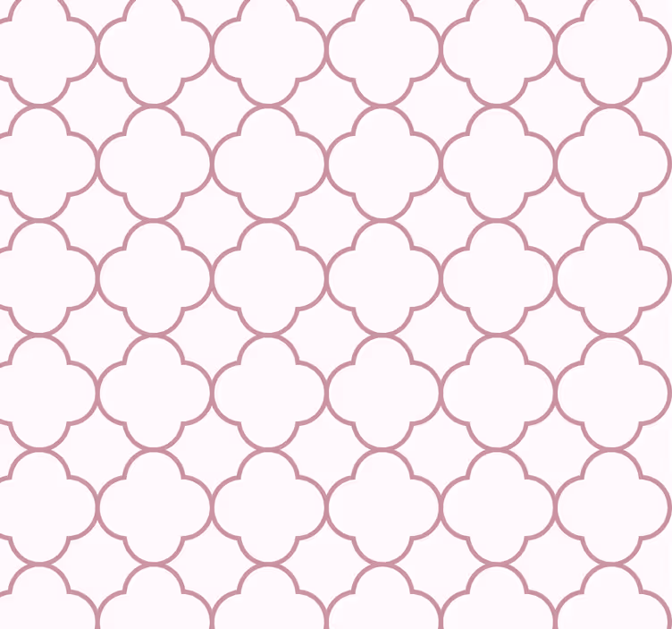 Geometriniai dizainai rožinis spalvos tapetas - „Tenstickers“