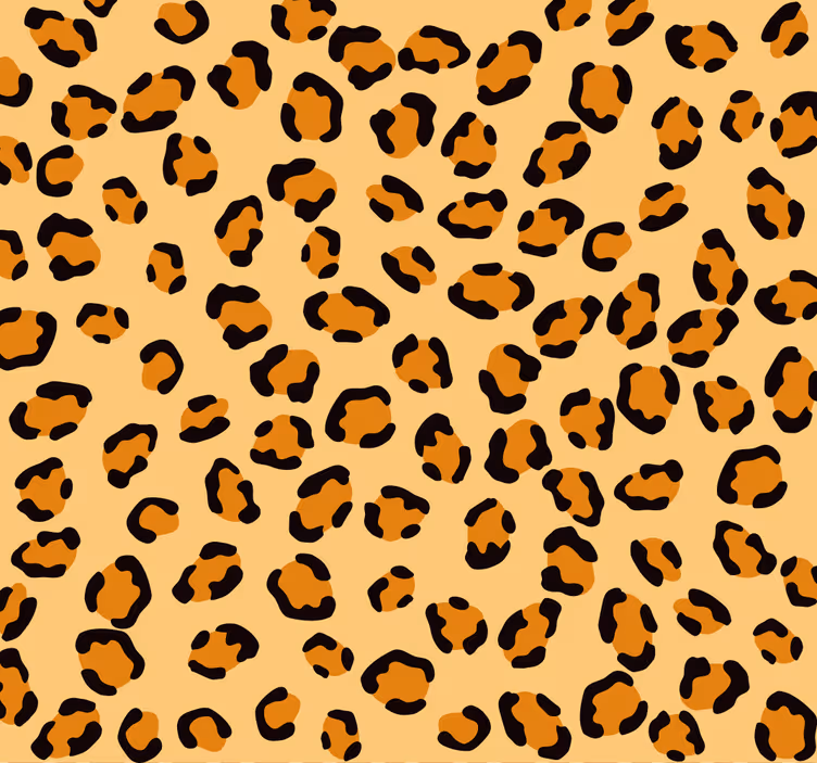 Leopardo rašto raštas leopardinis tapetas - „Tenstickers“