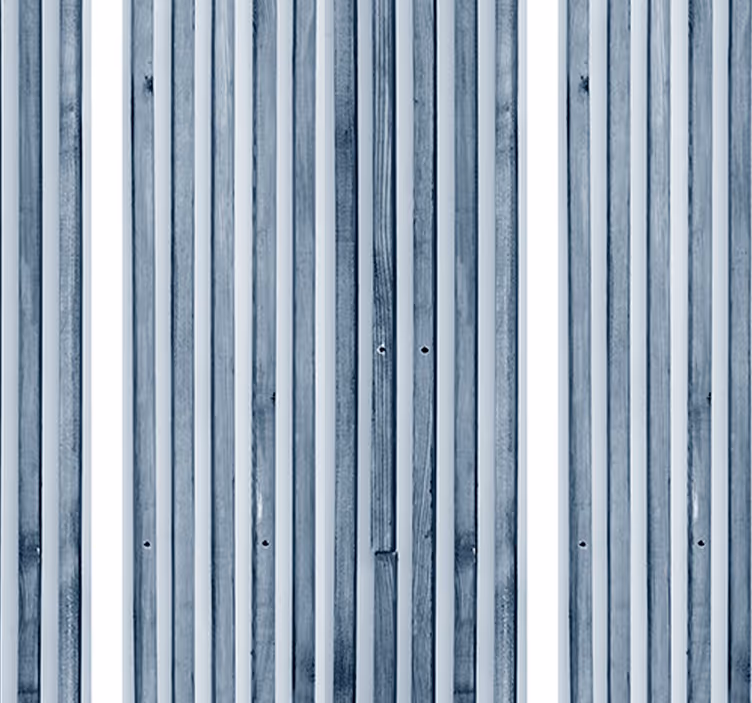 Vertikalios medinės lentos tapetai medžio imitacija - „Tenstickers“