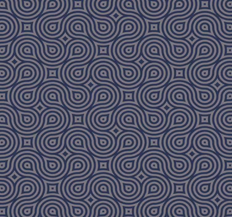Geometrinė ramybė geometrinis raštų tapetas - „Tenstickers“