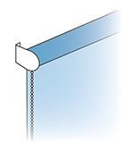 Priklijuotas prie lango