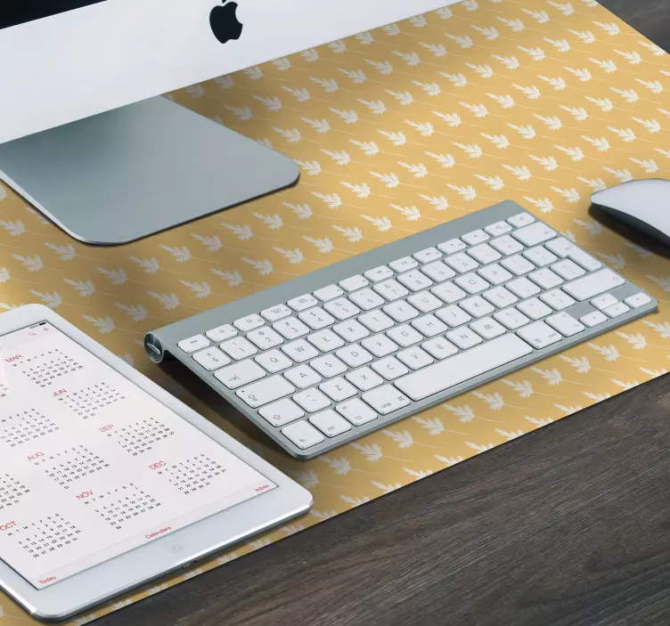 Lapų raštas su gėlių pele - „Tenstickers“