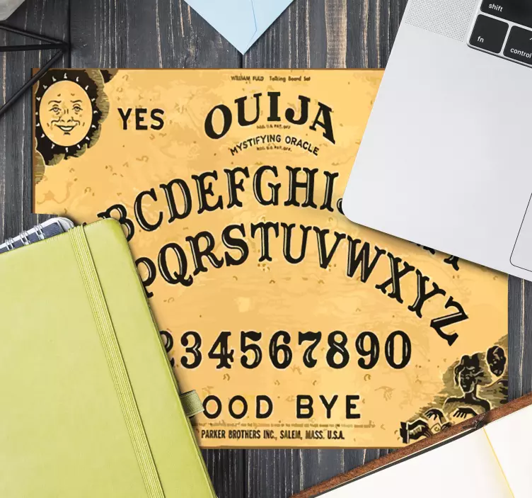 Ouija tema originalus pelės kilimėlis - „Tenstickers“