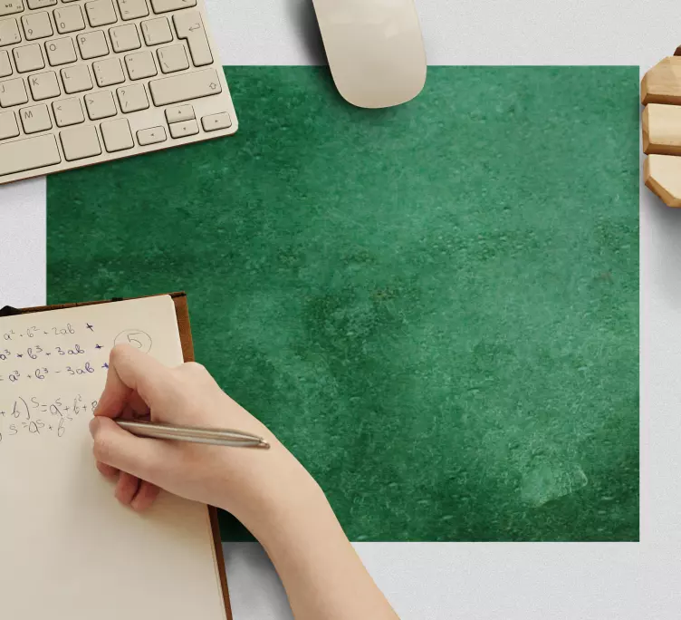 Paprastas žalios spalvos pelės kilimėlis - „Tenstickers“