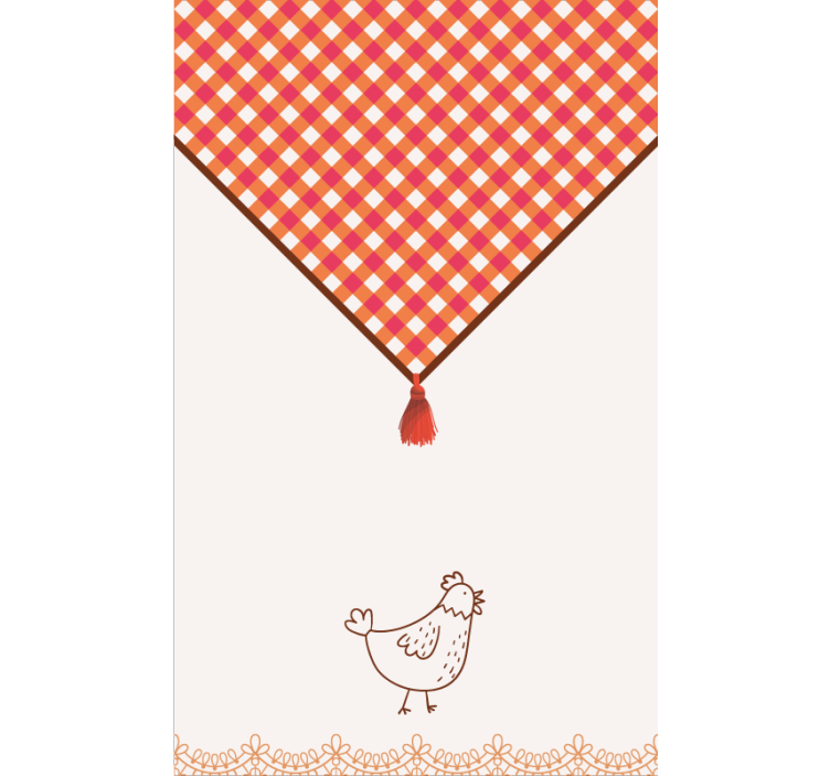 Tradicinis kaimiškas stilius Roletai virtuvei - „Tenstickers“