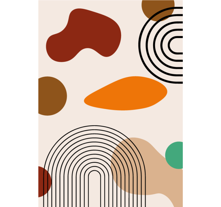 Boho arkos zaliuzes vonios kambariui - „Tenstickers“