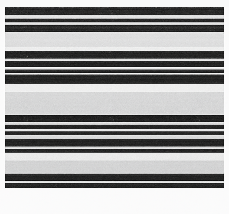 righe bianco nero zaliuzes vonios kambariui - „Tenstickers“