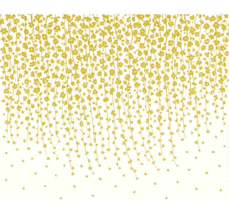 Gėlių krioklys zaliuzes vonios kambariui - „Tenstickers“