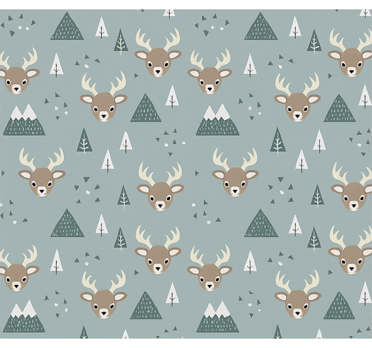 šiaurietiškas brangus dizainas Roletai vaiku kambariui - „Tenstickers“