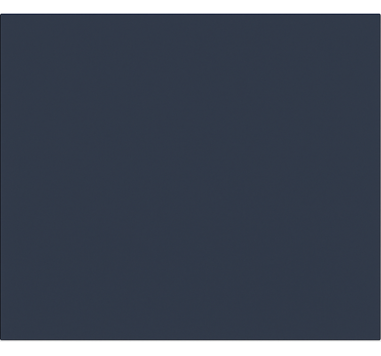 Tamsiai mėlynas dizainas Roletai vaiku kambariui - „Tenstickers“