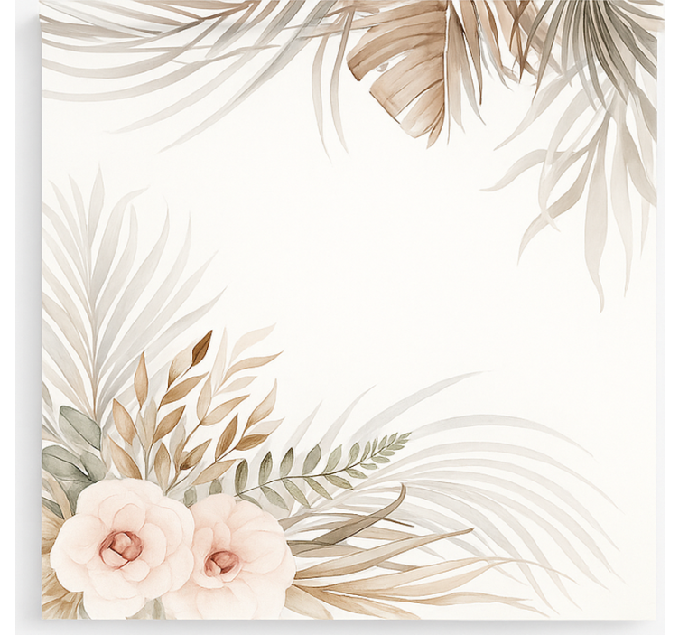 Boho gėlių dizainas Roletai vaiku kambariui - „Tenstickers“