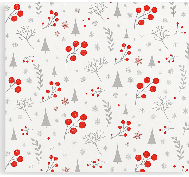 Vintažinis kalėdinis raštas Roletai svetainė - „Tenstickers“