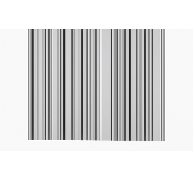 Pilka paletė vertikali juostelė Roletai valgomasis - „Tenstickers“