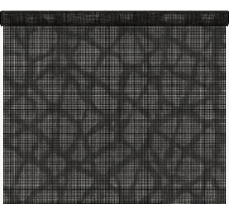 Roletai biuras permatomi juodi/pilki - „Tenstickers“